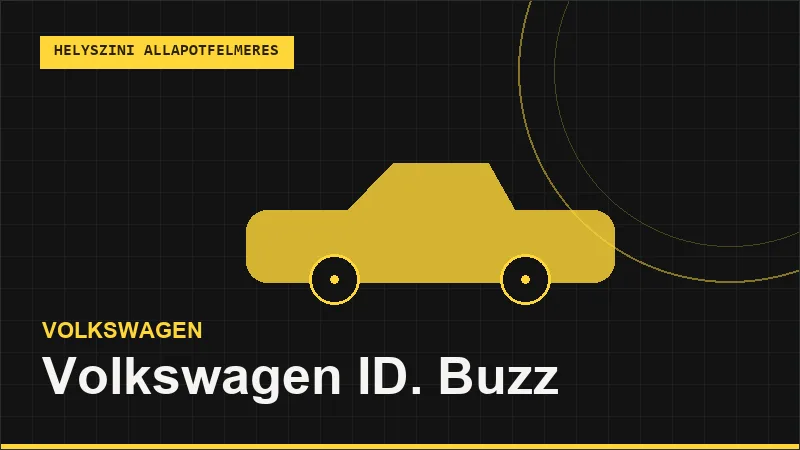 Volkswagen ID. Buzz helyszíni autó állapotfelmérés vásárlás előtt
